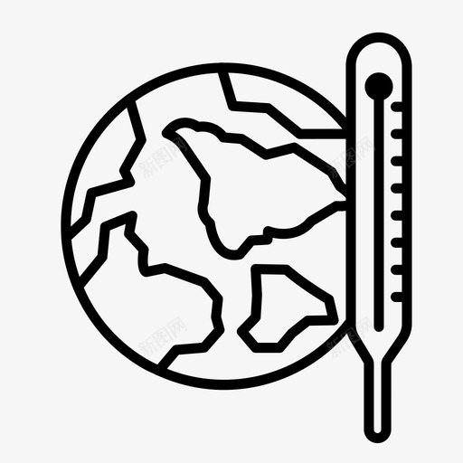 地温生态环境图标svg_新图网 https://ixintu.com 地温 环境 生态 自然