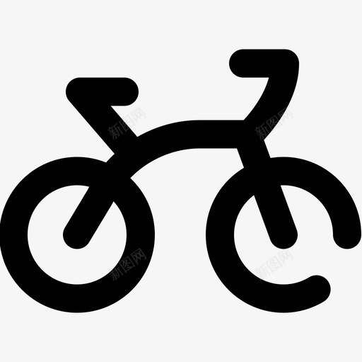 自行车杂项63轮廓图标svg_新图网 https://ixintu.com 杂项63 自行车 轮廓