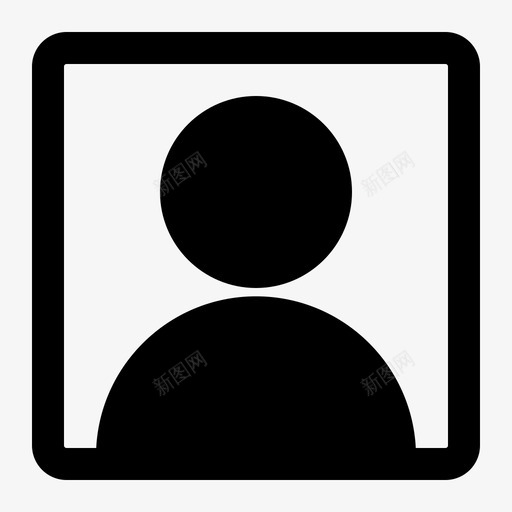 普通头像svg_新图网 https://ixintu.com 普通头像