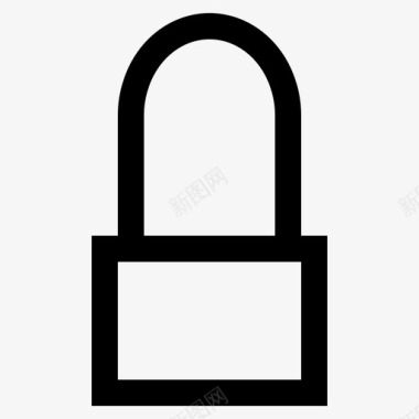 挂锁钥匙隐私图标图标