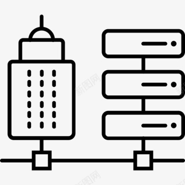 建筑文件互联网图标图标