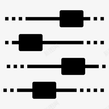 设置计算机44固态图标图标