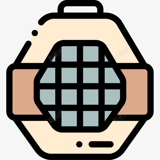 载体宠物33线性颜色图标svg_新图网 https://ixintu.com 宠物 线性 载体 颜色