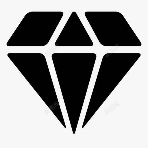 diamondbrilliantui图标svg_新图网 https://ixintu.com brilliant diamond g1 shiner ui 用户界面