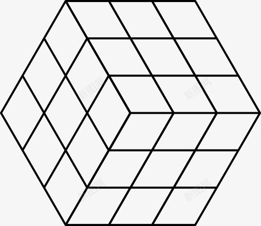 rubiks立方体拼图rubiks图标svg_新图网 https://ixintu.com rubiks solve solved 拼图 立方体