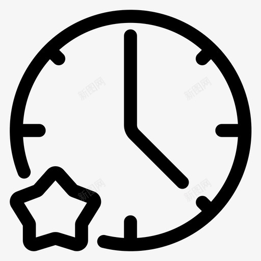 最喜欢的时间最好的时钟图标svg_新图网 https://ixintu.com fovorite 喜欢 好的 时钟 时间 最喜 最好 规划
