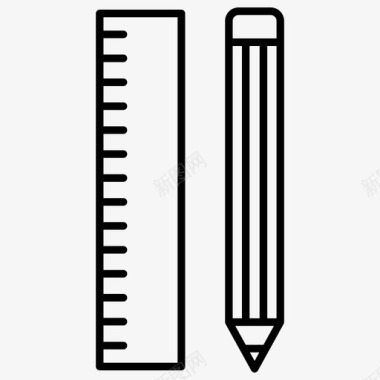 绘图工具笔铅笔图标图标