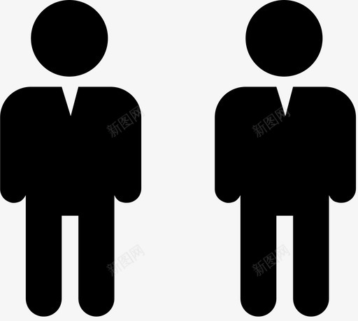 配对头像男人图标svg_新图网 https://ixintu.com 人 人的百分比 伙伴 头像 用户 男人 配对