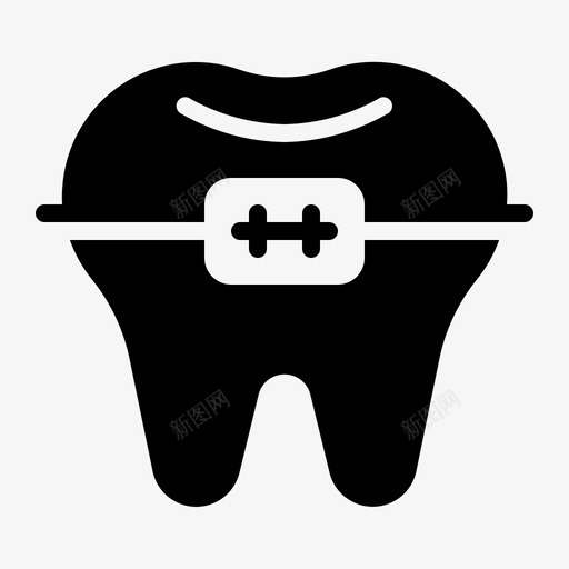 牙套牙齿护理牙医图标svg_新图网 https://ixintu.com 正畸 牙医 牙套 牙齿 牙齿护理 牙齿护理标志