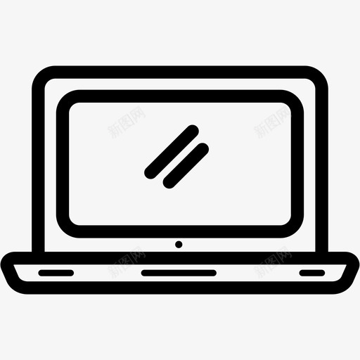 笔记本电脑电脑小玩意图标svg_新图网 https://ixintu.com 小玩意 电脑 笔记本