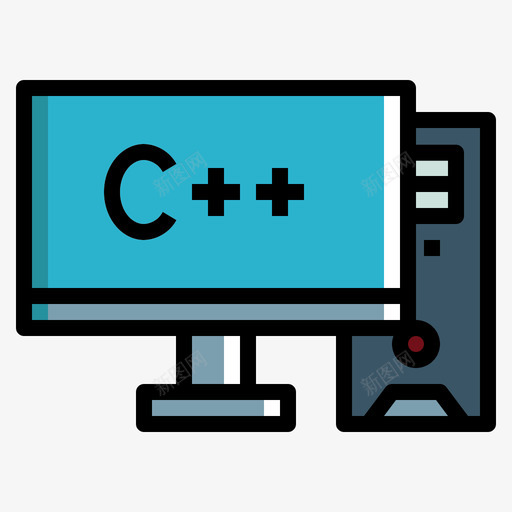 计算机计算机46线性颜色图标svg_新图网 https://ixintu.com 线性颜色 计算机 计算机46