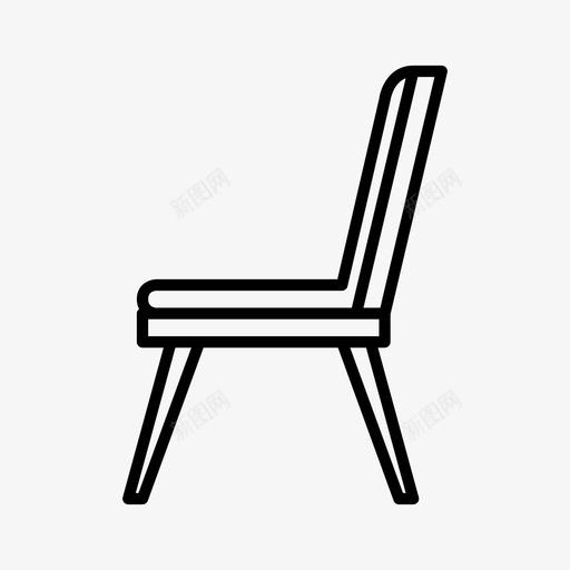 扶手椅家具家图标svg_新图网 https://ixintu.com 家 家具 房子 扶手椅