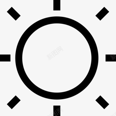 太阳白天界面图标图标