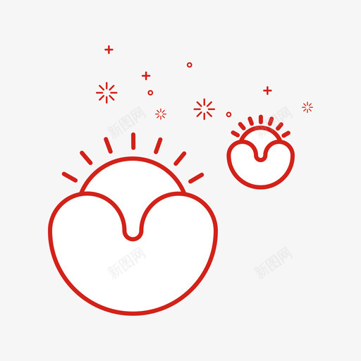 元宝svg_新图网 https://ixintu.com 元宝 单色 线性 扁平 简约 可爱