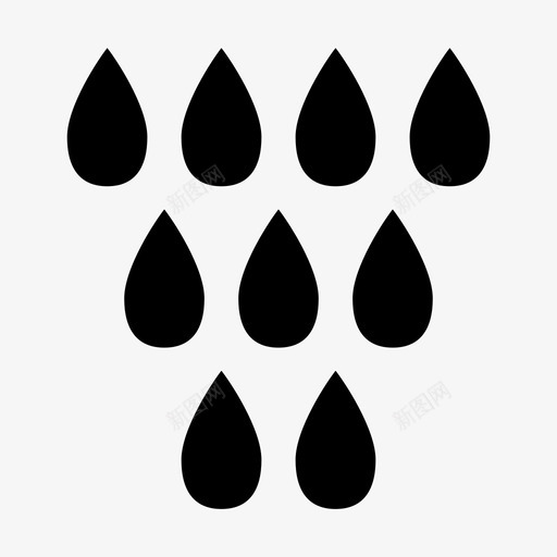 水滴血液体图标svg_新图网 https://ixintu.com 假日 水滴 液体 自然