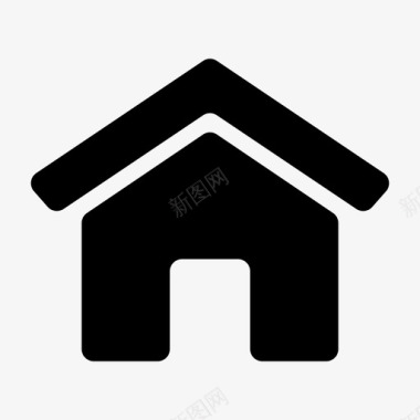 房子建筑房产图标图标