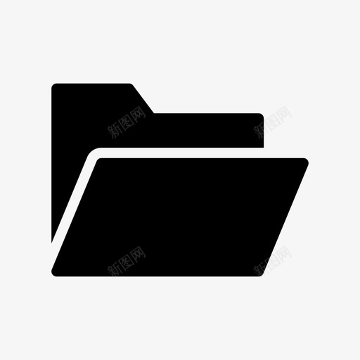 文件夹存档目录图标svg_新图网 https://ixintu.com 公文包 存档 文件 文件夹 目录 项目管理行标志符号