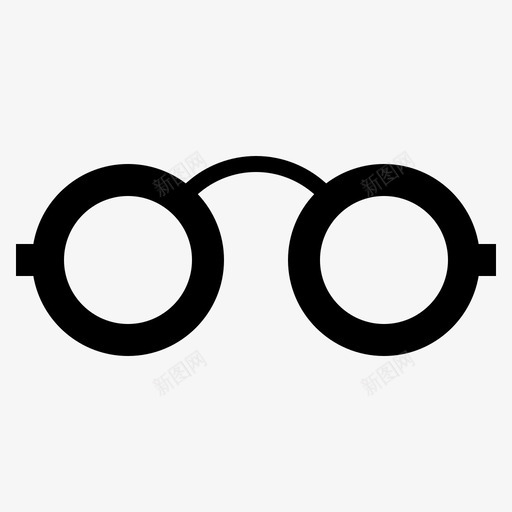 glasses_128svg_新图网 https://ixintu.com glasses_128