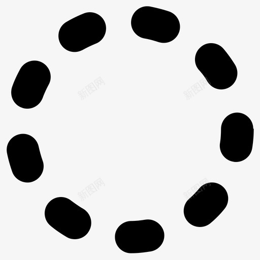 圆点几何图标svg_新图网 https://ixintu.com 几何 圆 圆形 形状 点