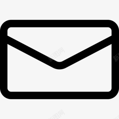 新的未读电子邮件收件箱接收图标图标