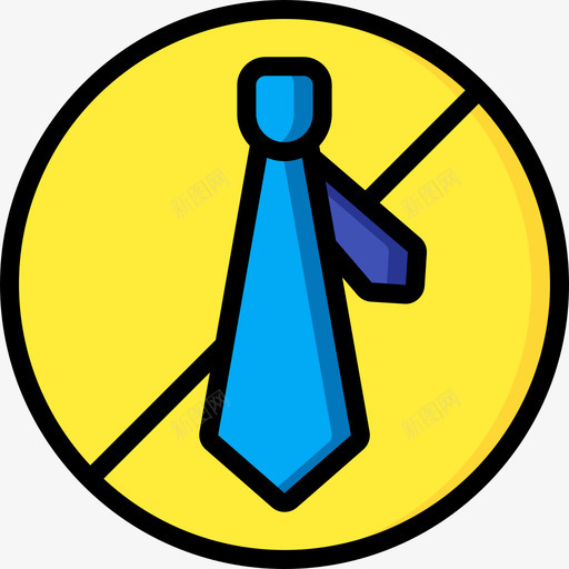 领带空白年份1线型颜色图标svg_新图网 https://ixintu.com 年份 空白 线型 领带 颜色