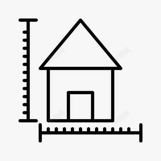 房屋商业金融图标svg_新图网 https://ixintu.com 商业 房屋 投资 计划 金融