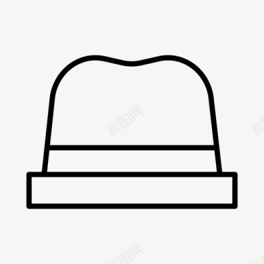 帽子配件化装裙图标图标