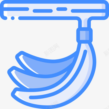 香蕉丛林17蓝色图标图标