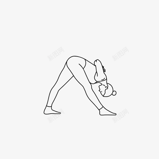 金字塔式身体锻炼图标svg_新图网 https://ixintu.com 健康 哈他 瑜伽 身体 金字塔式 锻炼