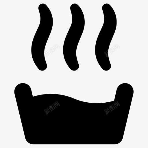 热的蒸汽的水的图标svg_新图网 https://ixintu.com 水的 热的 蒸汽