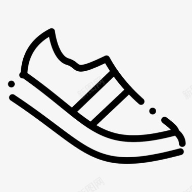 鞋活动马拉松图标图标