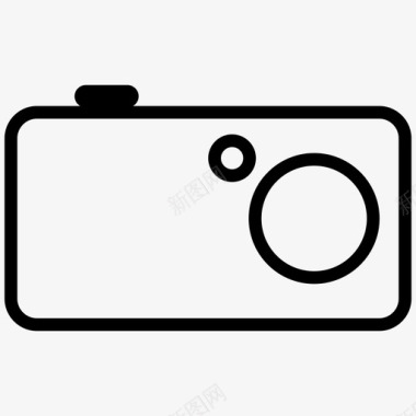 数码相机数码单反摄影图标图标