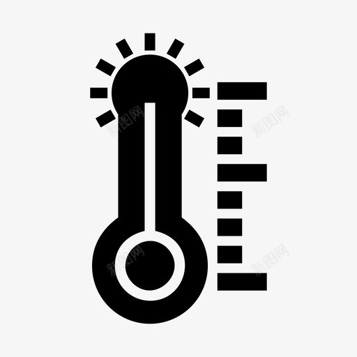 温度气候寒冷图标svg_新图网 https://ixintu.com 天气 寒冷 气候 温度 温度计 湿度