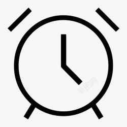 起床时间闹钟时间计时器图标高清图片