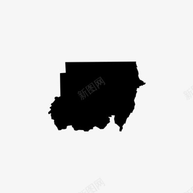 苏丹sd国家图标图标