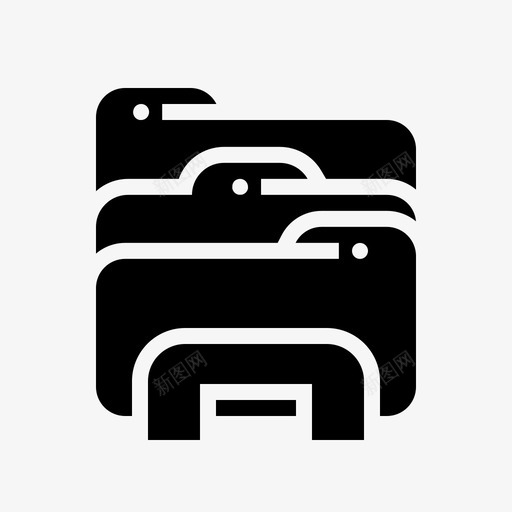 文件夹活页夹文档图标svg_新图网 https://ixintu.com 文件 文件夹 文档 标志 标志符 活页 符号 组织