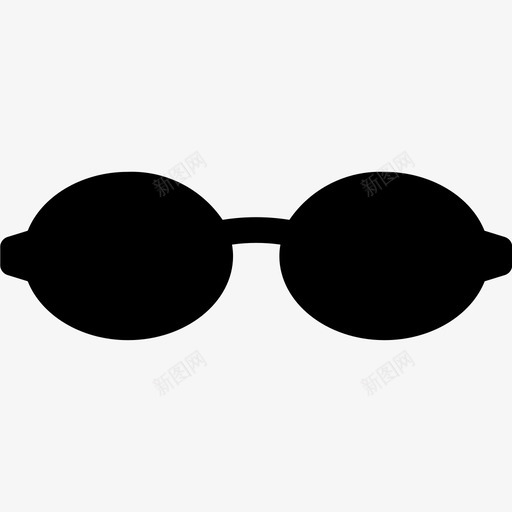 太阳镜盲人书呆子图标svg_新图网 https://ixintu.com 书呆子 太阳镜 盲人 眼镜固体图标 视觉