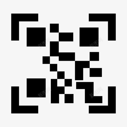条形码标签销售图标svg_新图网 https://ixintu.com 扫描仪 条形码 标签 符号 销售