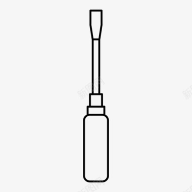 螺丝刀建筑固定图标图标