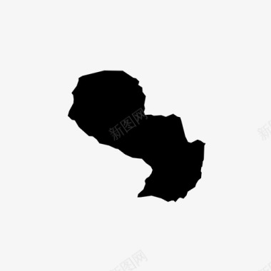 巴拉圭py国家图标图标