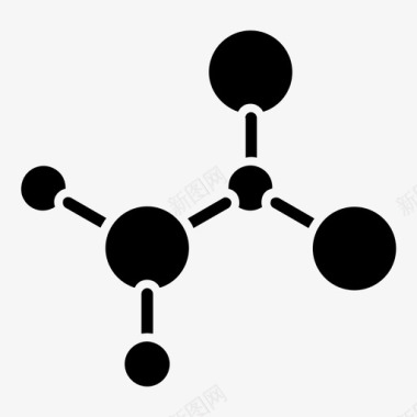 分子链化学图标图标