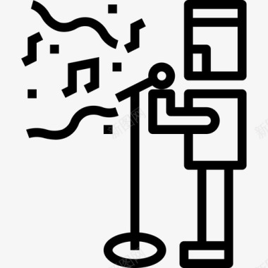 歌手卡拉OK直系图标图标
