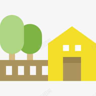 房屋建筑物和房地产2公寓图标图标