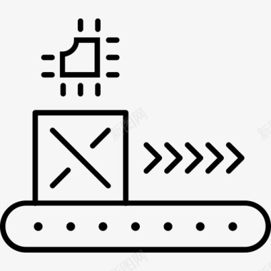 处理器avtomatika货物图标图标