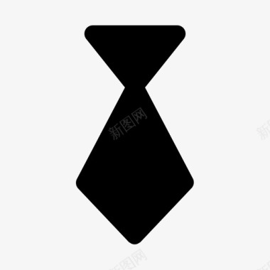 领带绅士婚礼图标图标