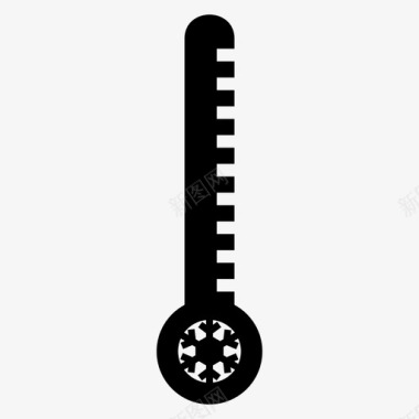 温度气候寒冷图标图标