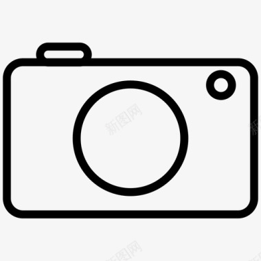 数码相机数码单反摄影图标图标