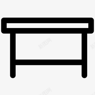 桌子针织补丁图标图标