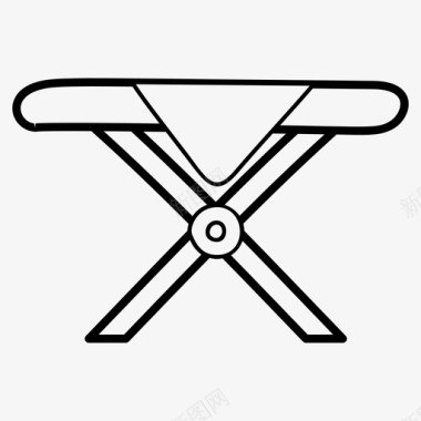 铁桌子餐桌扩展表图标图标