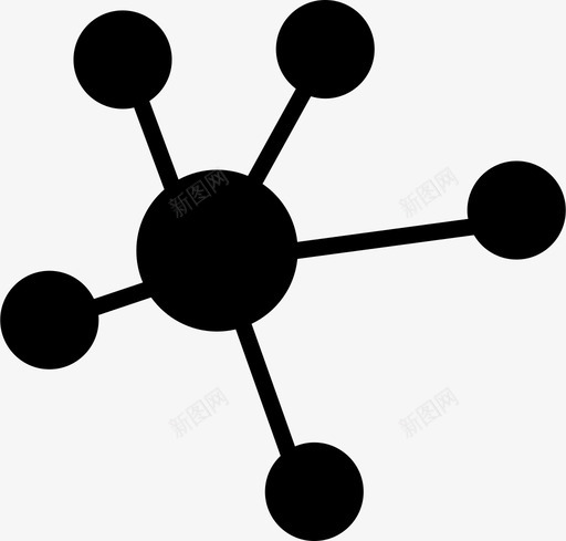 互联网网络分享社交媒体图标svg_新图网 https://ixintu.com 互联网 分享 媒体 社交 网络